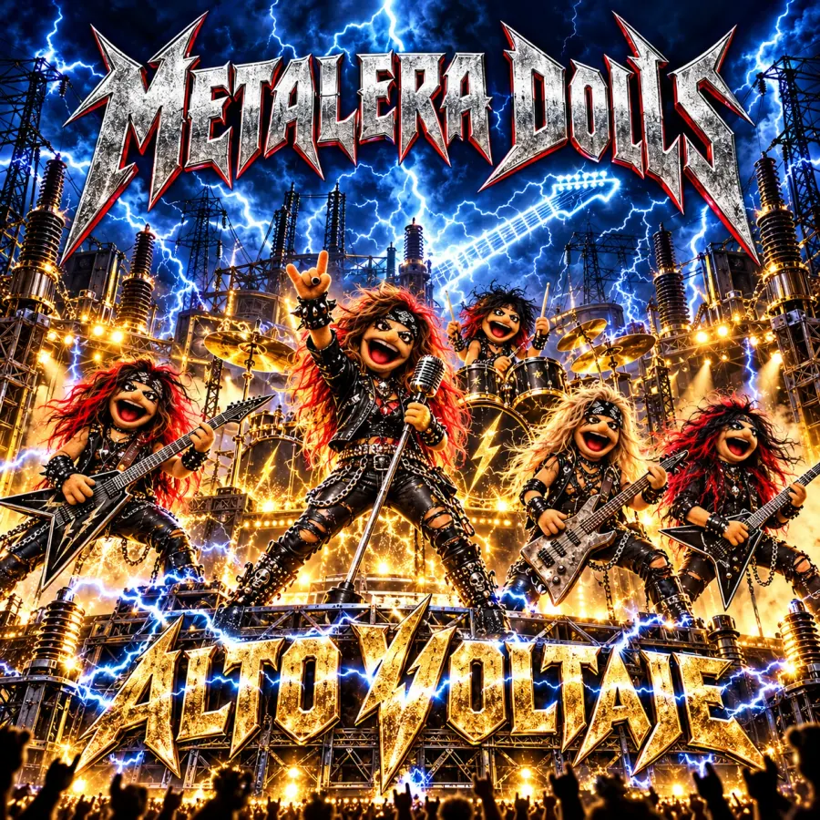 Portada original de Alto Voltaje