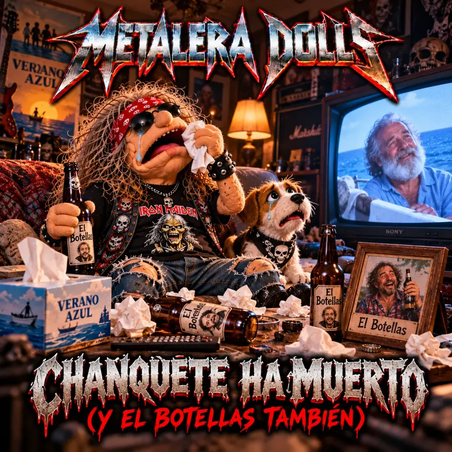 Portada original de Chanquete ha muerto (y el Botellas también) - Single