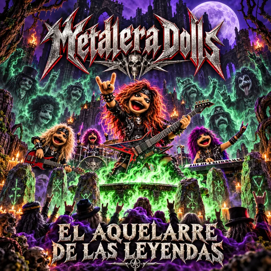 Portada original de El aquelarre de las leyendas - Single