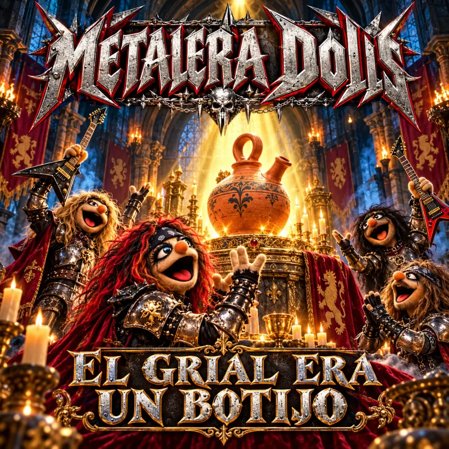 Portada original de El grial era un botijo - Single