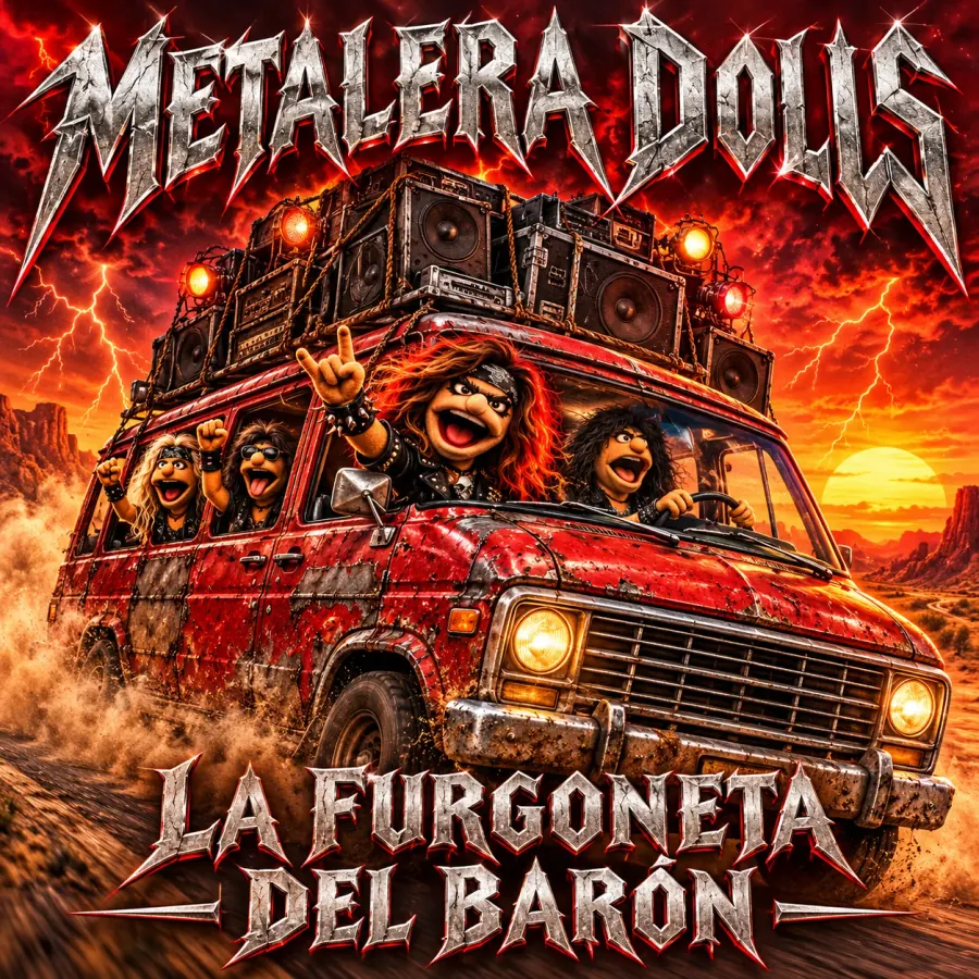 Portada original de La furgoneta del barón - Single