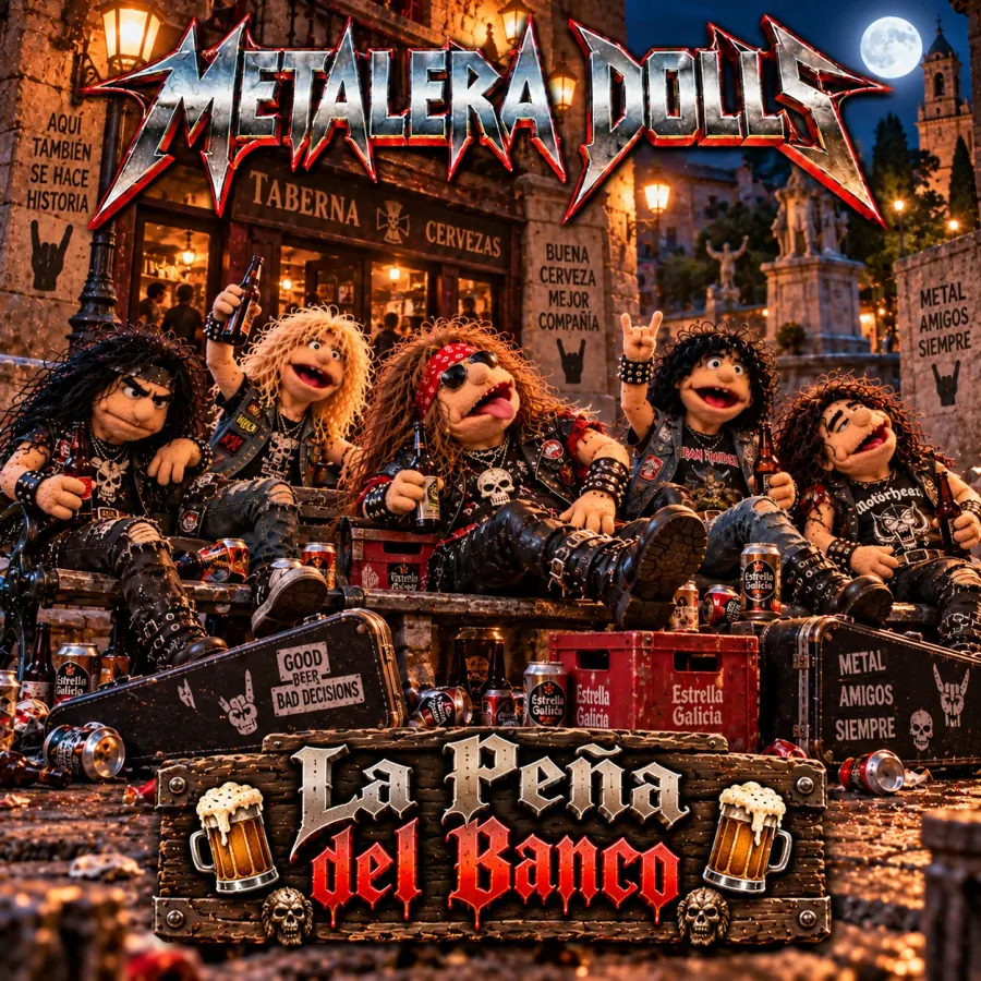 Portada original de La peña del banco - Single