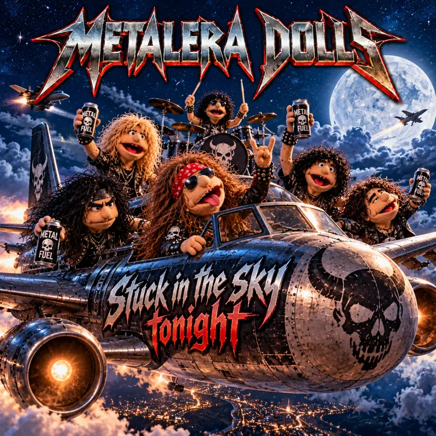 Portada original de Stuck in the sky tonight - Single