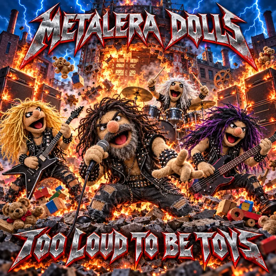 Portada original de Too loud to be toys